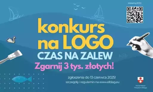 Zaprojektuj logo „Czas na Zalew” – wygraj 3000 zł i wypromuj swój talent!