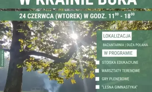 „W Krainie Buka” – piknik edukacyjny w Bażantarni!